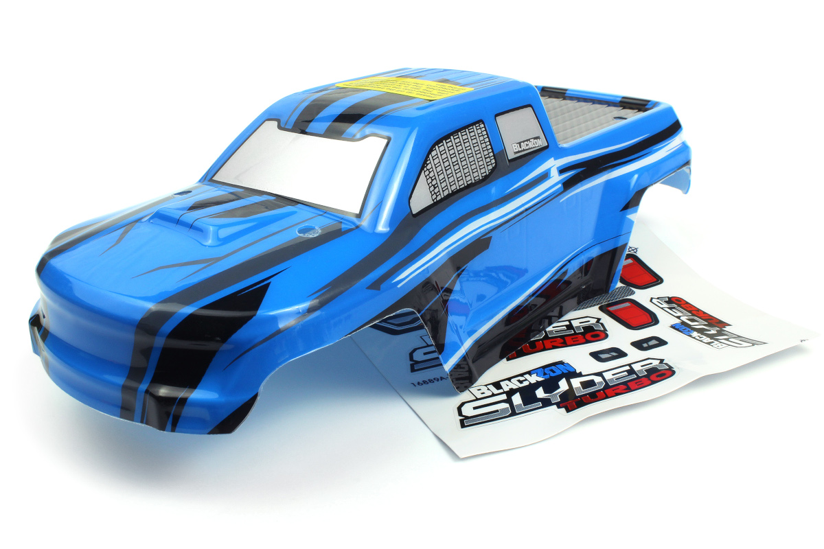 Blackzon 540205 Slyder MT Turbo Body (Blue/Black)