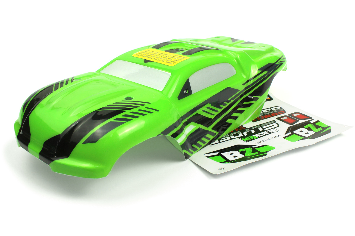 Blackzon 540206 Slyder ST Turbo Body (Green/Black)