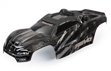 Traxxas 8611R Kaross E-Revo 2 Svart
