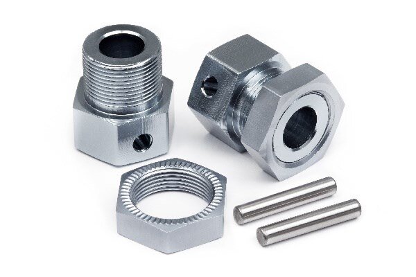 Maverick RC MV24167 WHEEL ADAPTOR / WHEEL NUT AND SHAFTS (FRONT XB) - 2