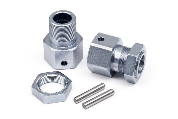 Maverick RC MV24168 WHEEL ADAPTOR / WHEEL NUT AND SHAFTS (REAR XB)