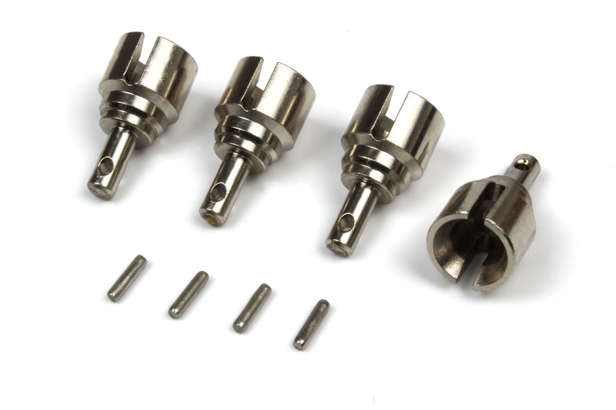 Blackzon 540238 Metal Diff. OutDrive Cups (4pcs)