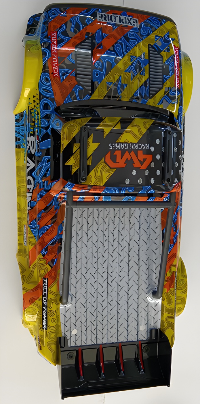 WLToys Kaross Röd/Gul