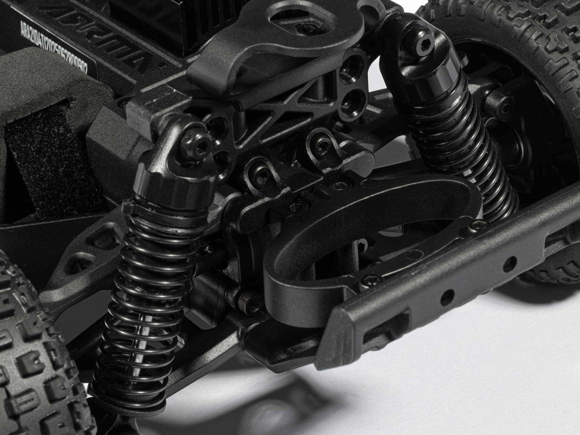 Arrma 1/16 MOJAVE GROM 4X4 RTA KIT Brushed Desert Truck (Battery &amp; Charger Included), Clear/Black - 29