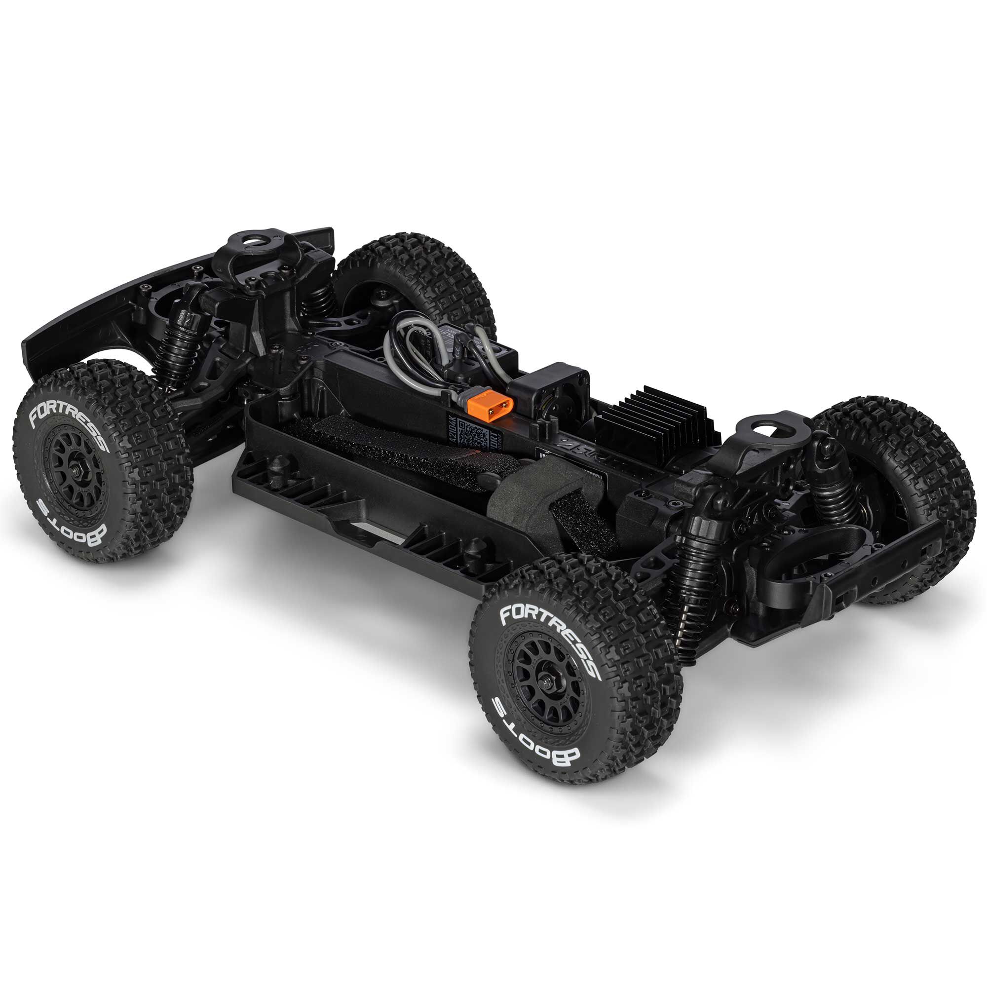 Arrma 1/16 MOJAVE GROM 4X4 RTA KIT Brushed Desert Truck (Battery &amp; Charger Included), Clear/Black - 21