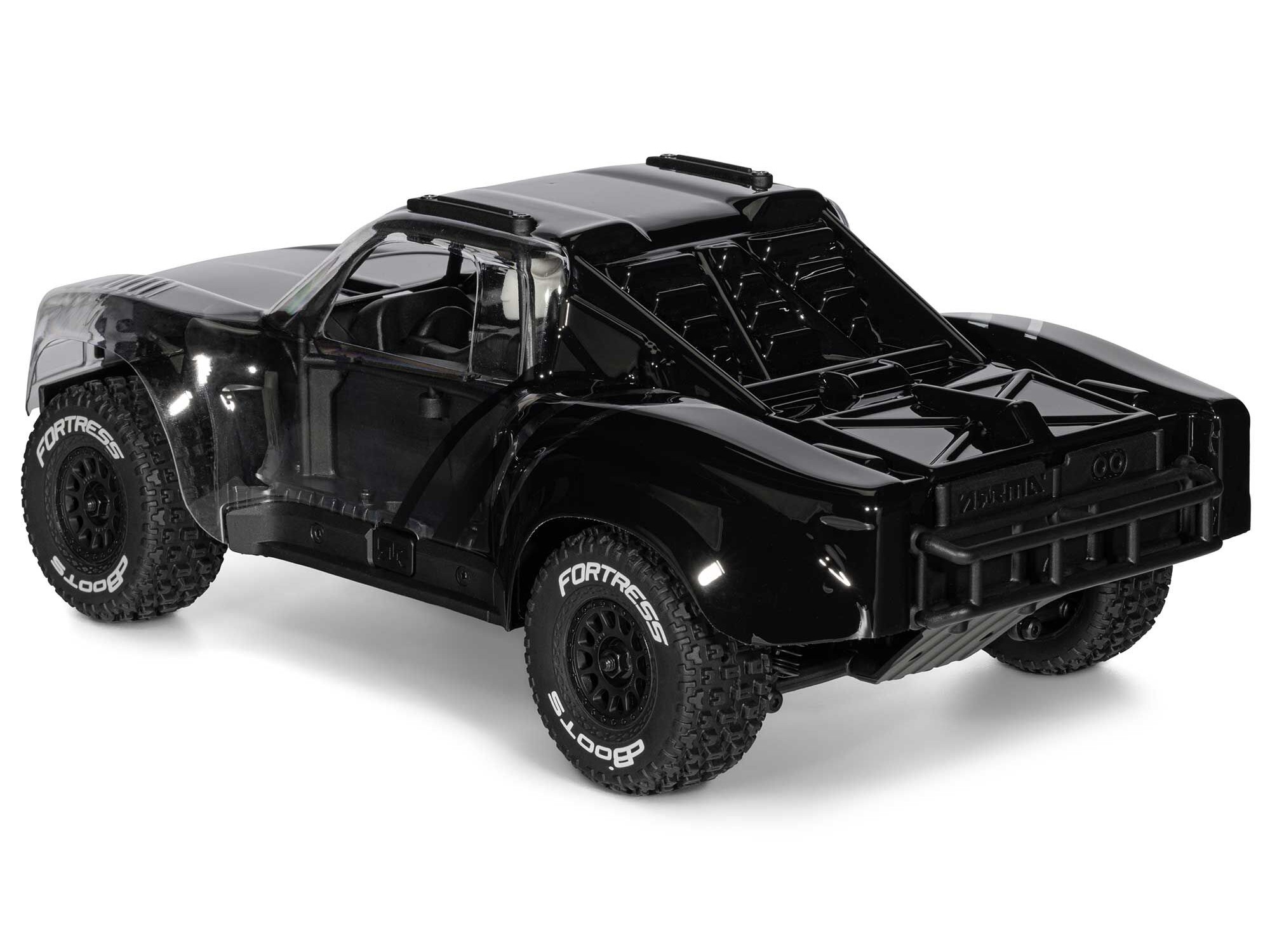 Arrma 1/16 MOJAVE GROM 4X4 RTA KIT Brushed Desert Truck (Battery &amp; Charger Included), Clear/Black - 14