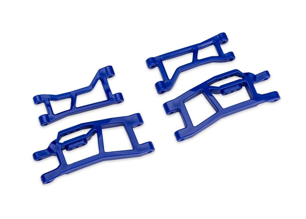 Traxxas 10725-BLUE Bärarmar Fram Set Blå Mini XRT, Mini Maxx (WideMaxx)