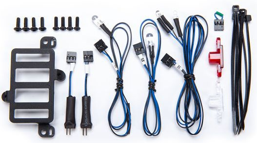 Traxxas 8893 LED Ljus Pro Scale Advanced Installationssats TRX-4/6 Mercedes G500/G63