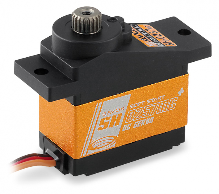 SH-0257MG Plus Servo 2,2Kg 0,09s Aluminum Metal Drive Micro
