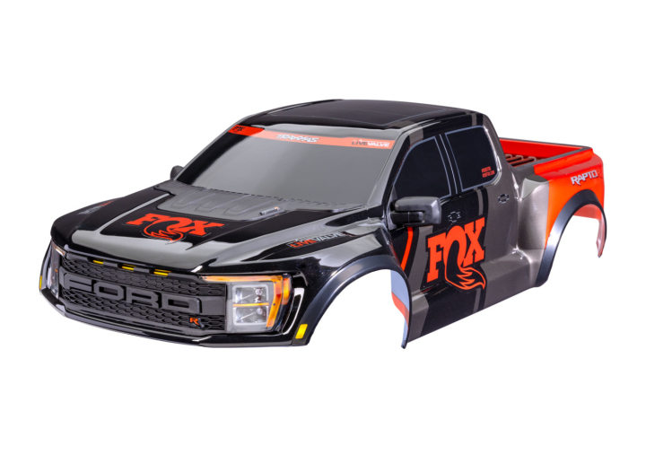 Traxxas 10112-FOX Kaross Ford Raptor R Komplett Fox