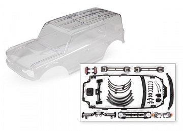 Traxxas 9211 Kaross Ford Bronco 2021 Omålad