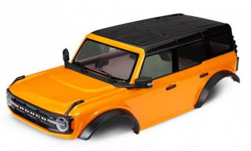 Traxxas 9211X Kaross Ford Bronco 2021 Orange Komplett