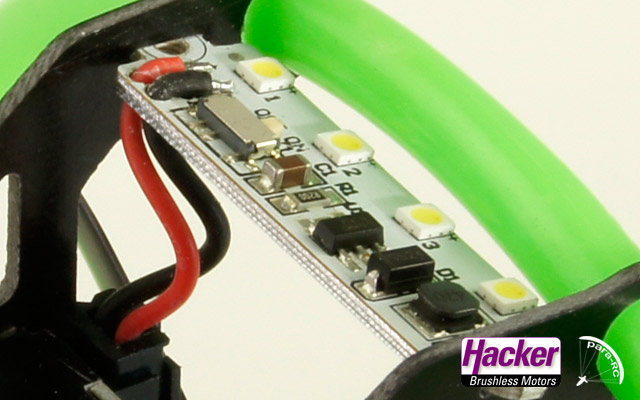 Hacker Para-RC Cloud 0.5 backpack set ARF (red) - 6