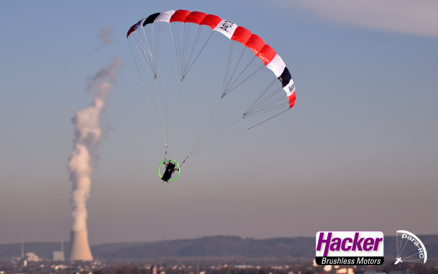 Hacker Para-RC Cloud 0.5 backpack set ARF (red) - 2