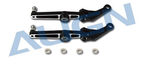 Metal Washout Control Arm/Black HN6092-00 (T-rex 550)