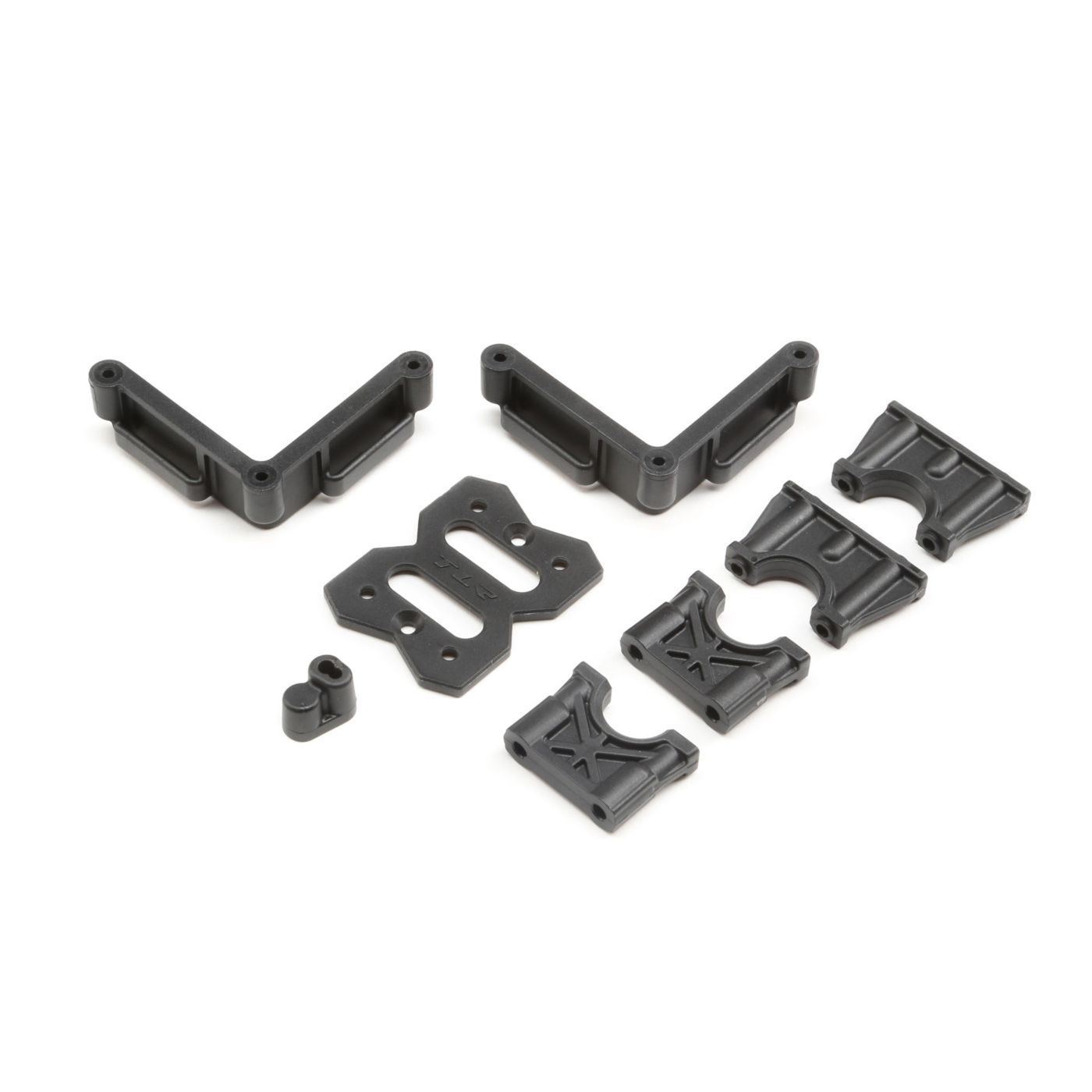 TLR TLR241060 Center Diff Mount, Battery Mount: 8XE