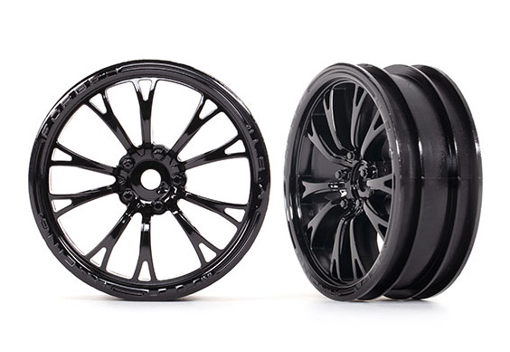 Traxxas 9472 Fälg Fram Svart (2)  Drag Slash