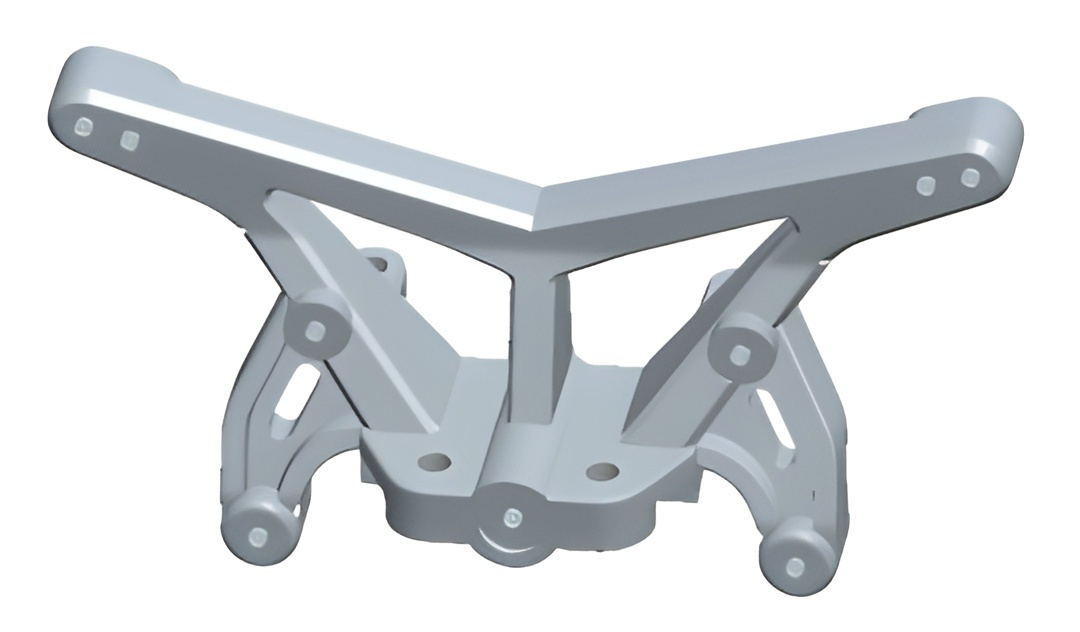 WLToys Shock Mounting Plate Front/Rear Set - 2