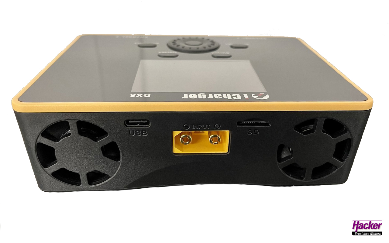 iCharger DX8 Dual laddare 2x8S 1600W - 2