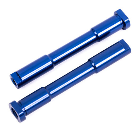 Bell Crank Post Steering Alu Blue (2) Sledge