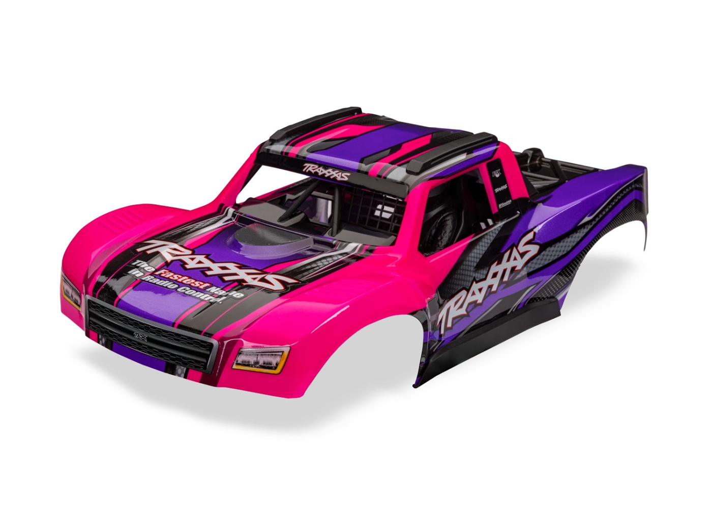 Traxxas 10811-PINK Kaross Mini Slash Rosa