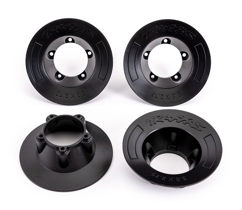 Wheel Covers Black (for Wheels #9572) (4)