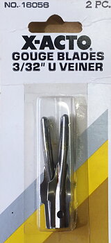 X-Acto Gouge Blades 3/8 U Veiner