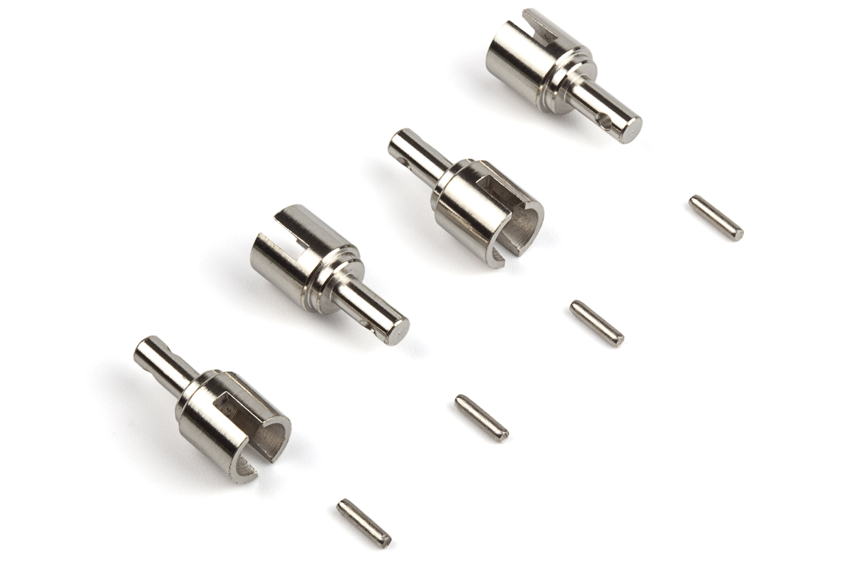 Blackzon 540066 Metal Diff. Outdrive Cups (4pcs)