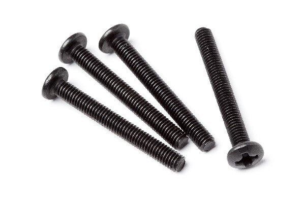 Maverick RC MV25042 Button Head Screw M3x25 (4pcs) - 2