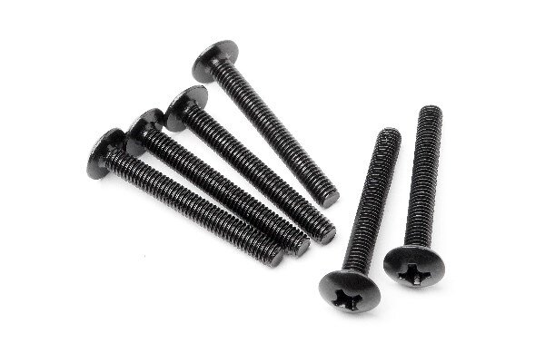 Maverick RC MV25043 Button Head Screw M3x24 (6pcs) - 2