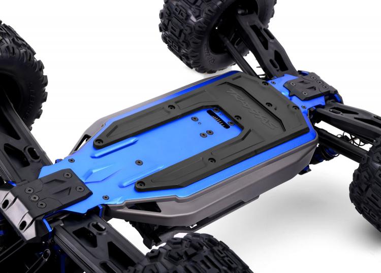 Traxxas 9623 Hasplåt Chassi Svart Sledge - 2