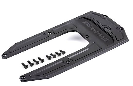 Traxxas 9623 Hasplåt Chassi Svart Sledge