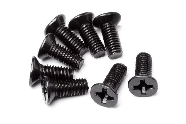 Maverick RC MV25045 Countersunk Screw M3x8 (8pcs) - 2