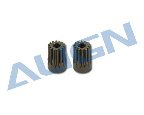 Motordrev 14T, 3,17mm, 2-pack (T-rex 450)