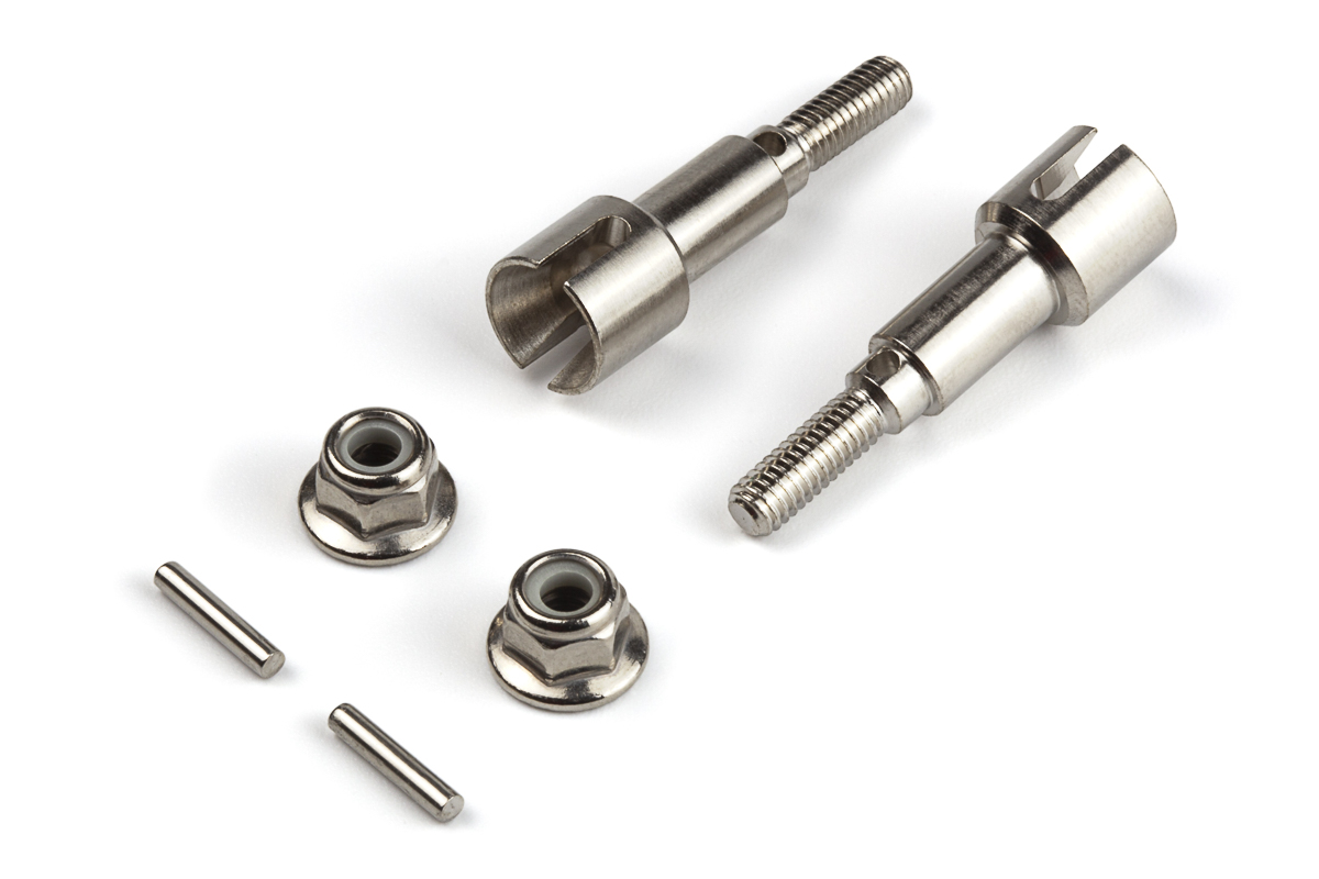 Blackzon 540069 Metal Rear Axles (2pcs)