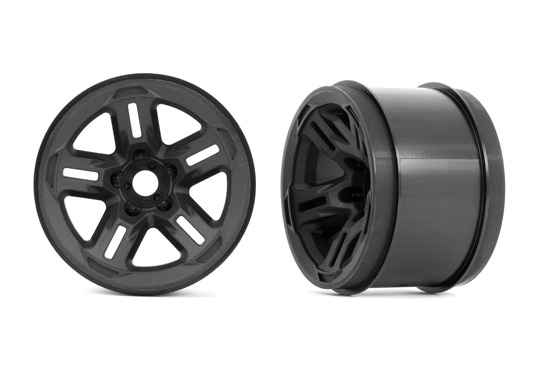 Traxxas 9671 Fälg 3.8'' Svart (17mm Hex ) (2)