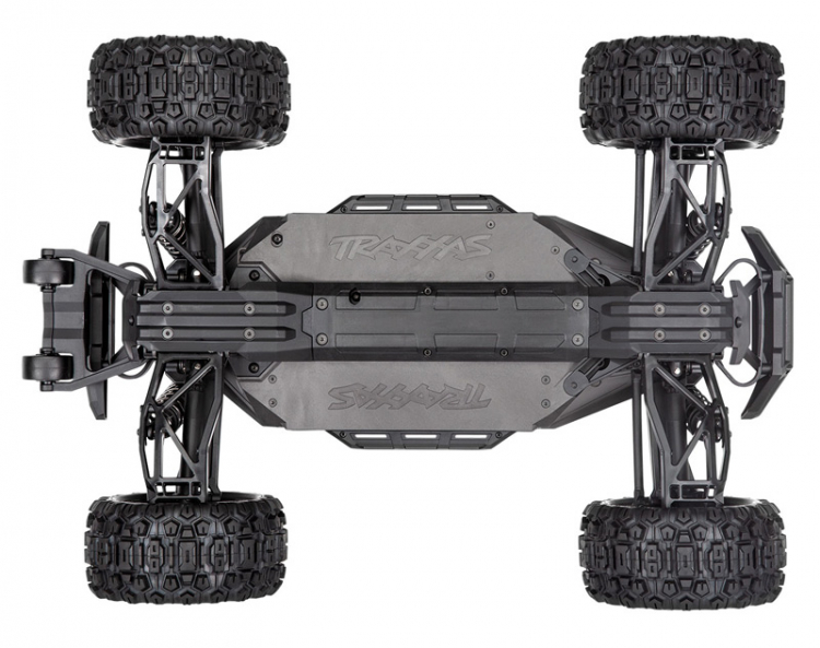 Traxxas MAXX med WideMAXX 4x4 1/10 RTR TQi TSM Röd - 6