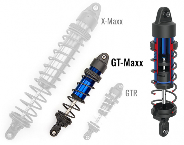 Traxxas MAXX med WideMAXX 4x4 1/10 RTR TQi TSM Röd - 20