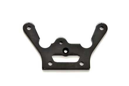 Front Alum Top Plate - Black