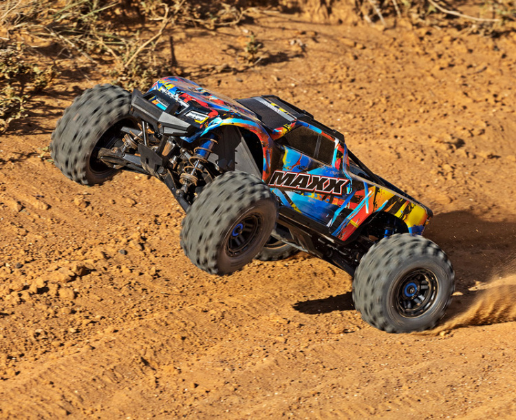 Traxxas MAXX med WideMAXX 4x4 1/10 RTR TQi TSM Rock 'N' Roll - 24