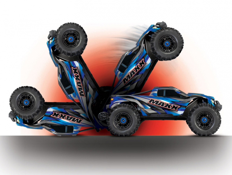 Traxxas MAXX med WideMAXX 4x4 1/10 RTR TQi TSM Rock 'N' Roll - 5