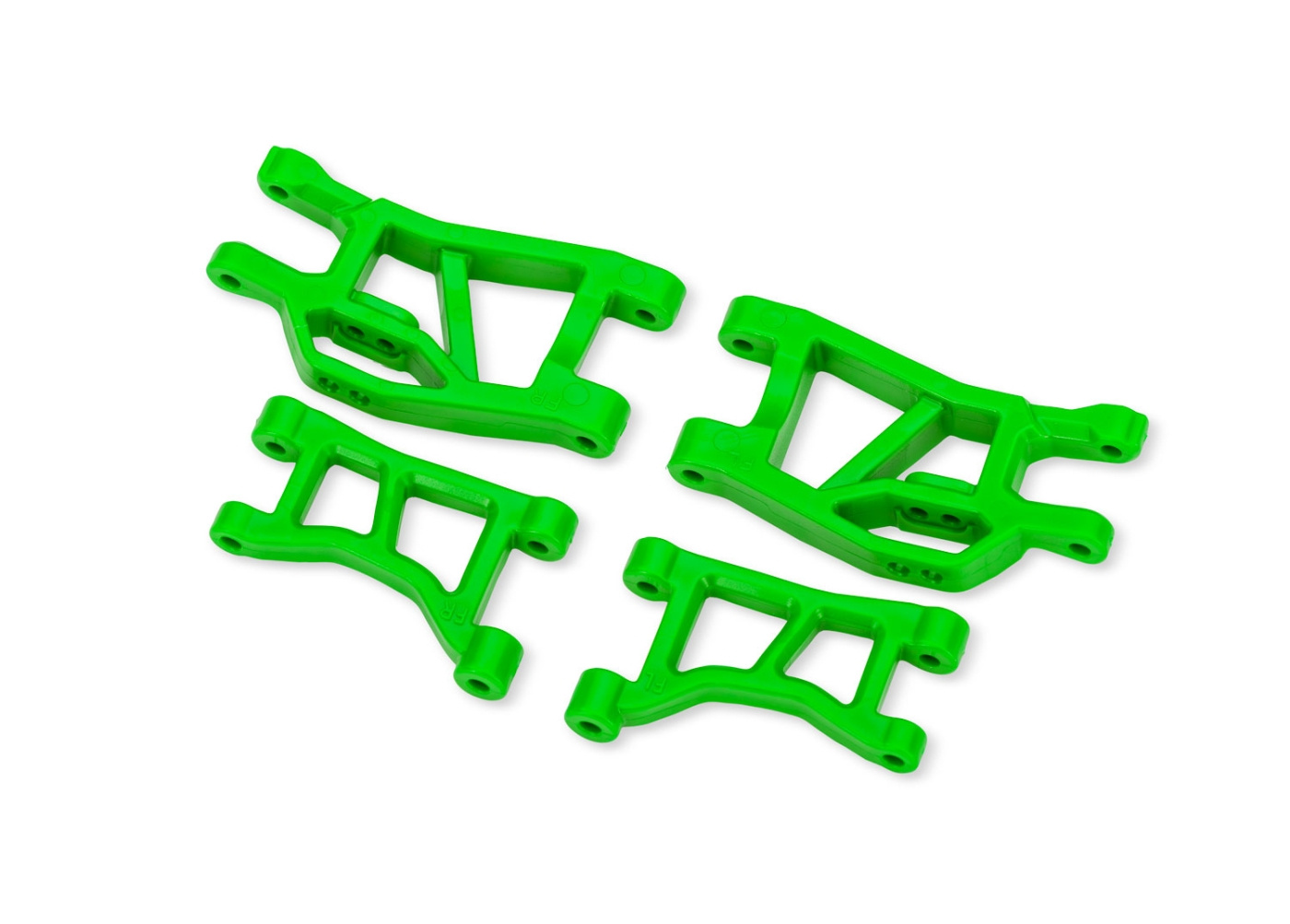 Traxxas 10831-GRN Bärarmar Fram Set Grön Mini Slash