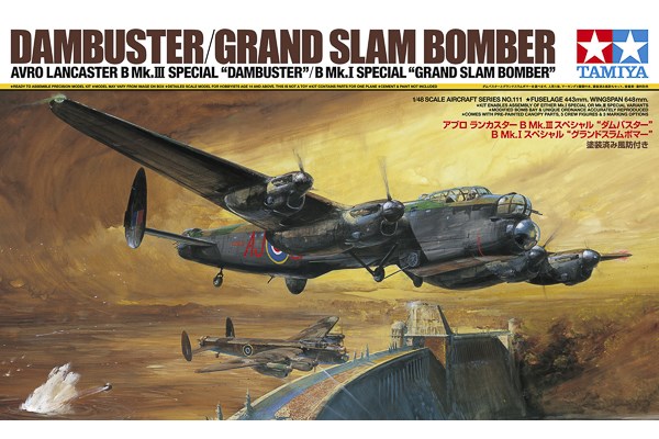TAMIYA AVRO LANCASTER B MK III 1/48 Dambuster 61111 - 2