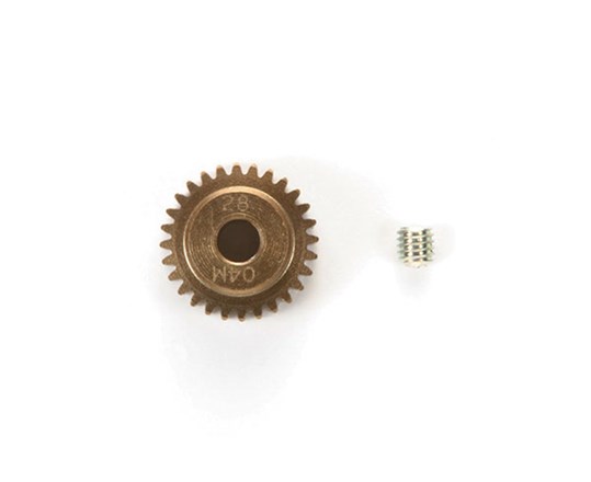 TAMIYA 42227 04 Hard Coated Alu Pinion 28T - 2