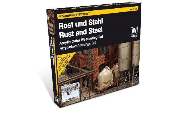 VALLEJO 70150 Rust and Steel -17 ml.