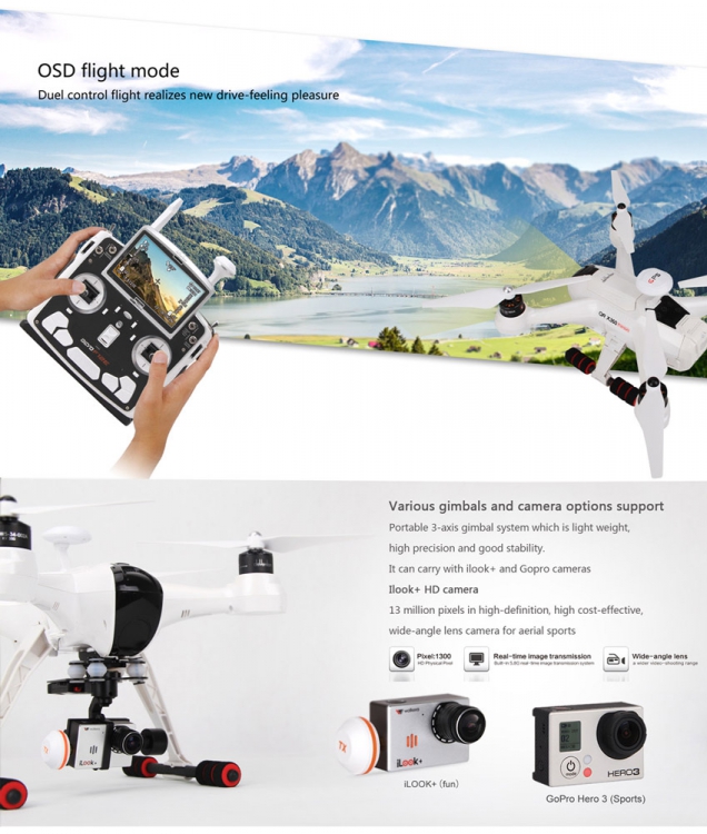 QR X350 Premium With F12E radio, G-3D, iLook+ RTF* DISC - 2