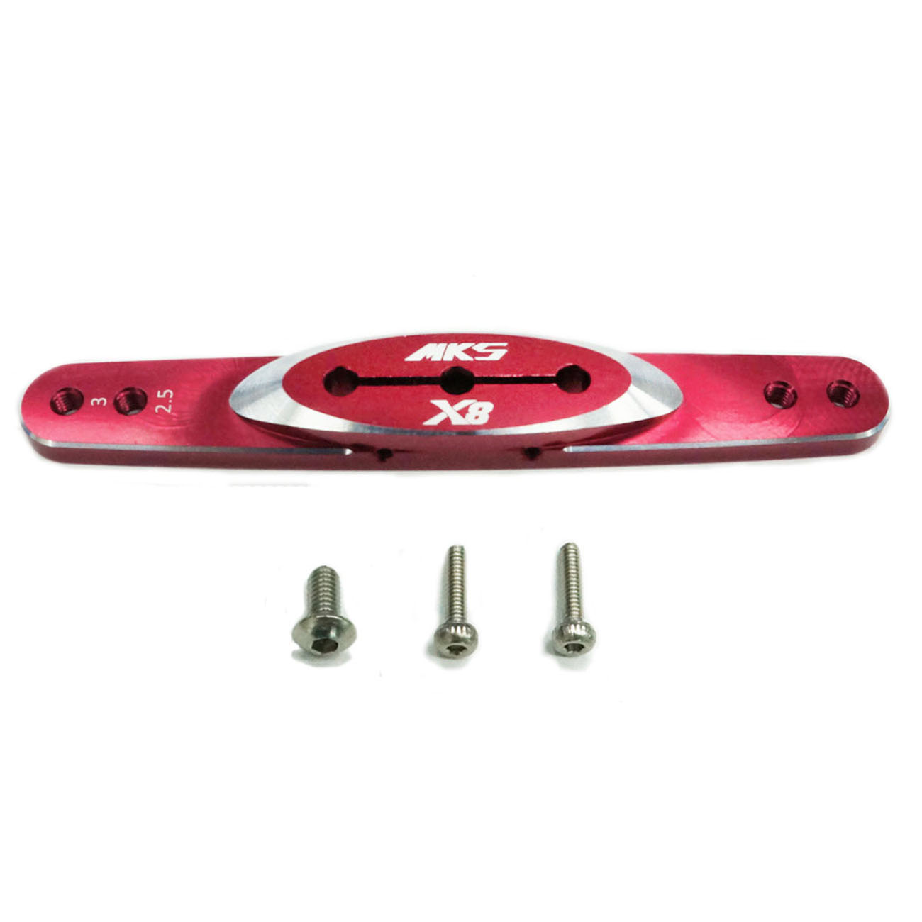 Metal double horn Pack (M3, L 2.5/3 in) (For HBL8X0HBL380)