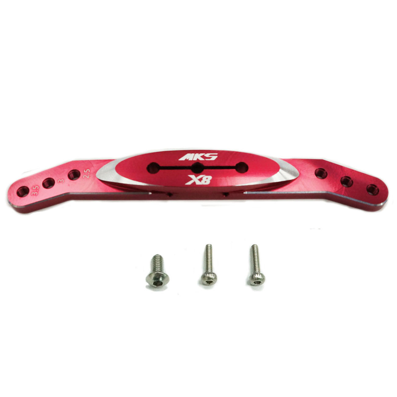 Metal double offset horn Pack (M3, L 2.5/3/3.5 in) (For HBL8X0HBL380)