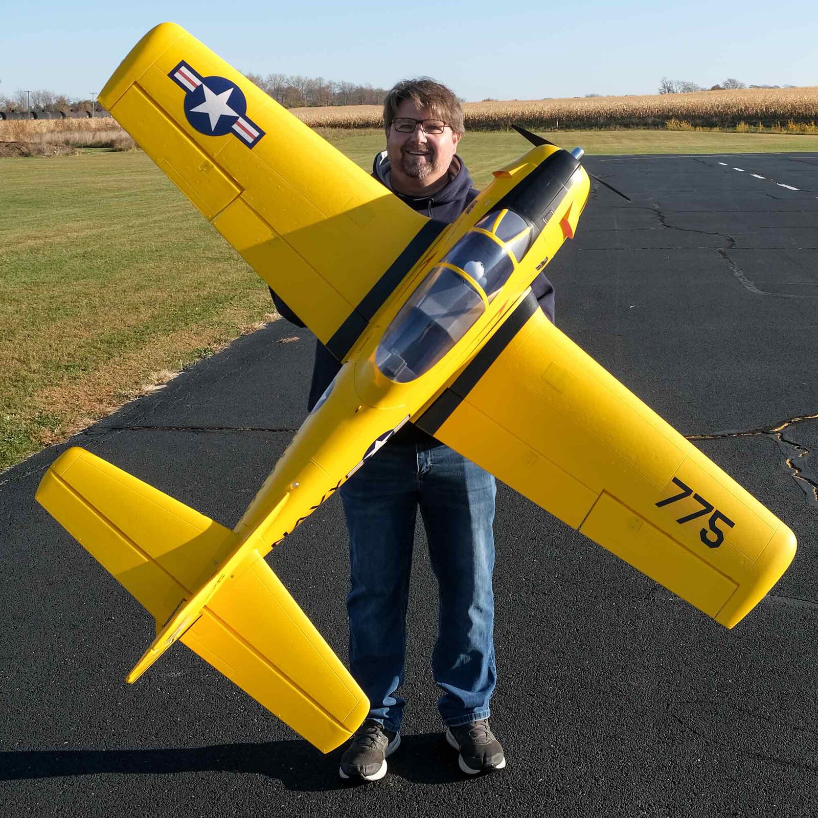 E-flite Carbon-Z T-28 Trojan 2.0m Smart BNF Basic - 4