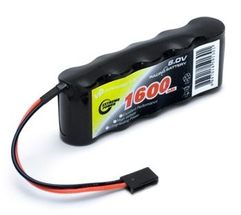 Vapex 16005AFSF2 Mottagarbatteri NiMH 6,0V 1600mAh Rak